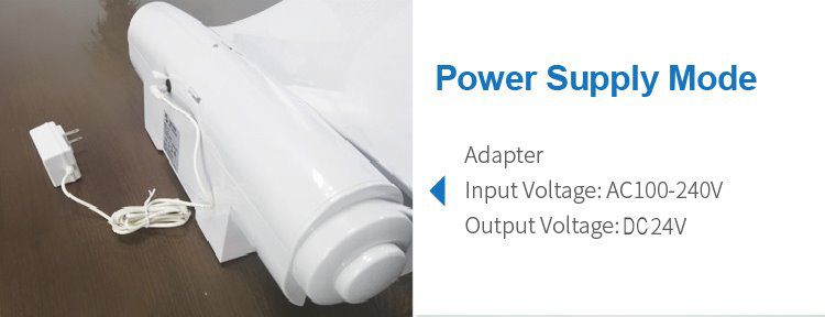 how to power automatic toilet seat cover 