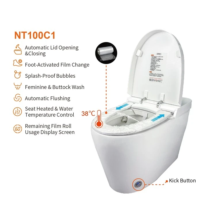 Smart Wilet NT100C per servizi igienici pubblici Uso